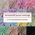 Strickstoff Jonas melange, meliert (Meterware ab 0,50m)