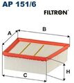 FILTRON AP151/6 Luftfilter Luftfiltereinsatz für Ford 