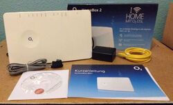 O2 HomeBox 2 WLAN Router 6641 ADSL VDSL OVP