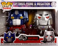 TRANSFORMERS Optimus Prime & Megatron - Funko Pop! (2 Pack)