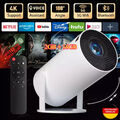 2025 NEU Beamer Projektor 4K UHD WiFi Bluetooth Android TV Heimkino Mini Tragbar