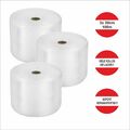 3x Luftpolsterfolie 30cm x 100m Noppenfolie Knallfolie Verpackungsmaterial Rolle