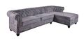 Chesterfield Sofa Vintage Ecksofa Couchgarnitur Antik Polstergarnitur Ottomane