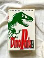 MICHAEL CRICHTON Dino Park ORIGINAL signiert ERSTAUSGABE Autogramm JURASSIC PARK