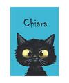 Chiara: Katzen - Malbuch / Notizbuch / Tagebuch - A5 - blanko, cumulus, edition