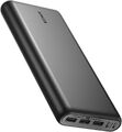 Anker 337 Powerbank PowerCore 26K 26800mAh Externer Akku 3 USB Ports für iPhone