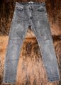 ZARA Herren Jeans Hose Grau Gr.  US 36 EU 46 Tolle Waschung