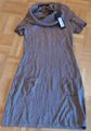 Etuikleid Strickkleid Strick Kleid Winter Zero Gr. 34 braun Beige Stretch Top