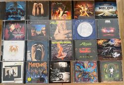 CD-Sammlung Rock - Hardrock - Heavy Metal - 69 CDs siehe Fotos