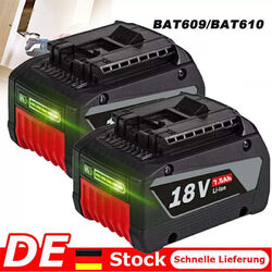 2X 7,5Ah Akku Für Bosch 18V Professional GBA GSR GSB BAT618 BAT609 BAT607 BAT620