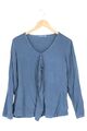 GERRY WEBER EDITION Bluse Damen Gr. L Blau Langarm Casual