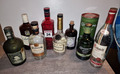 8 x leere Whiskey, Gin, Rum, Cognac Flasche Botucal, Beefeate LEERE FLASCHE Deko