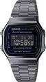 CASIO VINTAGE Herrenarmbanduhr Chronograph A168WEGG-1BEF Edelstahl