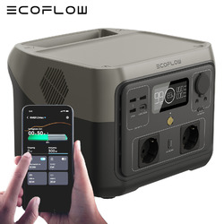 ECOFLOW RIVER 2 MAX Powerstation 1000W max 230V Tragbare Outdoor Solargenerator