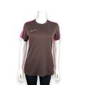 Nike Performance TOP BRANDED Sport T-Shirt Damen Braun Kurzarm Größe- S Neu