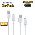 2x 1,5m original Samsung Micro-USB Ladekabel für Samsung Galaxy S3 S4 S5 S6 S7 