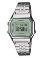 CASIO Uhr Herrenuhr Edelstahl Datum Alarm Silber LA680WEA-7EF