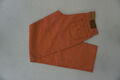 ALBERTO Tim Herren Jeans comfort fit Hose Gr.98 ca. W33 L34 dünn orange NEU.