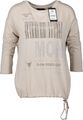 NEU! Monari Damen Shirt 3/4 Ärmel beige Gr. 40