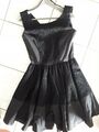 coctailkleid petticoat schwarz Spitze von SWING  gr38 tellerrock