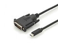 AK-300332-020-S DIGITUS USB Type-C Adapter- / Konverterkabel auf DVI ~D~