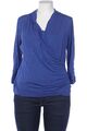 Peter Hahn Bluse Damen Oberteil Hemd Hemdbluse Gr. EU 42 Blau #69af149