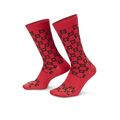 Jordan Everyday Essential Crew Socken UK 2 - 5 EUR 34 - 38 rot schwarz FJ6823 600