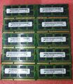 Micron Job Lot 10x4GB DDR3 PC3L-12800S 1600 MHz SODIMM Laptop RAM Speicher 204 Pin