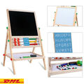 4 in1 Kreidetafel für Kinder Tafel Board Maltafel Schreibtafel Schultafel Holz