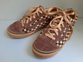 Vans Pony Fell Schachbrett Muster Checker beige braun Gr. 40 US 8.5 Old Skool