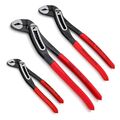 KNIPEX Alligator-Wasserpumpenzangen-Satz - 3-tlg. Zangen-Set - 88 01 180/250/300