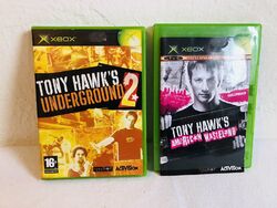 XBOX Tony Hawk's Underground 2 + American Wasteland Sammlung Classic Skateboard