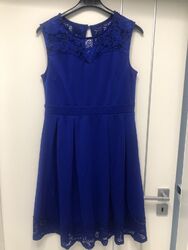 Sehr schönes Damen Abendkleid Cocktailkleid Partykleid Mit Spitze  Gr. 40