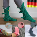 Paar Stricken Socke Warme Socken Tier Form Strumpf Krokodilsocken Söckche Unisex