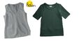 Boden Design Damenbluse Bluse T-Shirt set Gr.32 UK6 Baumwolle Leinen/0039