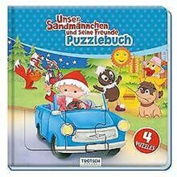 Trötsch Unser Sandmännchen Puzzlebuch mit 4 Puzzle Sandm... | Buch | Zustand gut*** So macht sparen Spaß! Bis zu -70% ggü. Neupreis ***