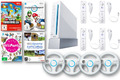 Nintendo Wii Konsole XXL Set 1 bis 4 Spieler Mario Kart Bros. Sports und Party