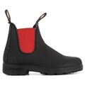 Blundstone 508 schwarz rot Leder Chelsea Stiefel Slipper lässig