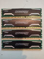 16GB (4x4GB) Crucial Ballistix Sport DDR3 RAM 1600MHz - 100% OK