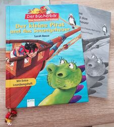 Der Bücherbär Erstleser Buch "Der kleine Pirat und das Seeungeheuer" Sarah Bosse