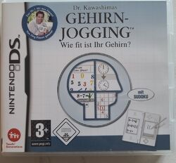 Dr. Kawashimas Gehirn-Jogging in OVP mit Anleitung für Nintendo DS