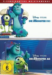 Die Monster Uni / Die Monster AG [2 DVDs]