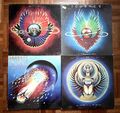 JOURNEY 4 VINYL LP Sammlung Lot ESCAPE CAPTURED foreigner aerosmith boston toto