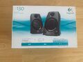 Logitech Z130 Stationäre PC Lautsprecher Boxen Stereo Speaker OVP + Bedienungsan