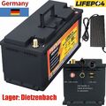 12V LiFePO4 Akku 100Ah Lithium Batterie 15000 Zyklen für Wohnmobile Solar Boot