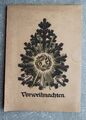 Antiker Adventskalender "Vorweihnachten" aus der Zeit um 1940, toll illustriert