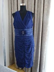 Abendkleid von Heine Coctailkleid Gr: 40 /42 M Fb: dunkelblau NEU!