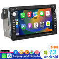 7" 2DIN Android 13 64GB Autoradio GPS Navi Für VW Golf MK4 Polo Passat B5 JETTA