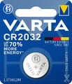 10x Varta Cr2032 1'er Blister 3v Batterie Lithium Knopfzelle CR 2032 Vcr2032