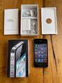 Apple iPhone 4 16GB schwarz - iOS 5 - SHSH Blobs - Sammler - OVP - IMEI Match